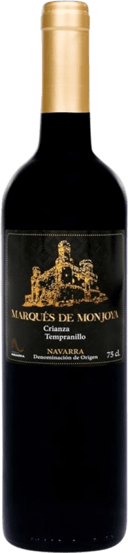 16,95 € Spedizione Gratuita | Vino Rosso Marqués de Monjoya Crianza — Invecchiato in Botte D.O. Navarra Navarra Spagna 75 cl