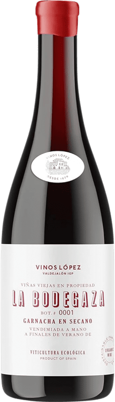 15,95 € Free Shipping | Red wine Vinos López Bodegaza I.G.P. Vino de la Tierra de Valdejalón Aragon Spain Grenache Bottle 75 cl