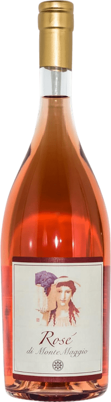 33,95 € Kostenloser Versand | Rosé-Wein Montemaggio Rosé Ecológico Trocken I.G.T. Toscana Toskana Italien Sangiovese Flasche 75 cl