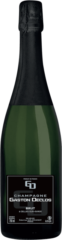 48,95 € Kostenloser Versand | Weißer Sekt Gaston Declos Terroir Argilo Calcaire Brut — Herb A.O.C. Champagne Champagner Frankreich Pinot Noir — Spätburgunder, Chardonnay, Pinot Blanc — Weißburgunder 75 cl