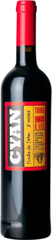 47,95 € Kostenloser Versand | Rotwein Matarromera Cyan Cyanopica Eiche Kastilien und León Spanien Tempranillo Flasche 75 cl