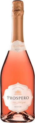 8,95 € Free Shipping | Rosé Sparkling Wine Pagos del Rey Prospero Método Charmat Seco — Dry Spain Tempranillo Bottle 75 cl