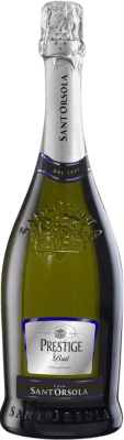 8,95 € Бесплатная доставка | Белое игристое Sant'Orsola Spumante Extradry Cuvée Brut Prestige сухой Венето Италия Glera бутылка 75 cl