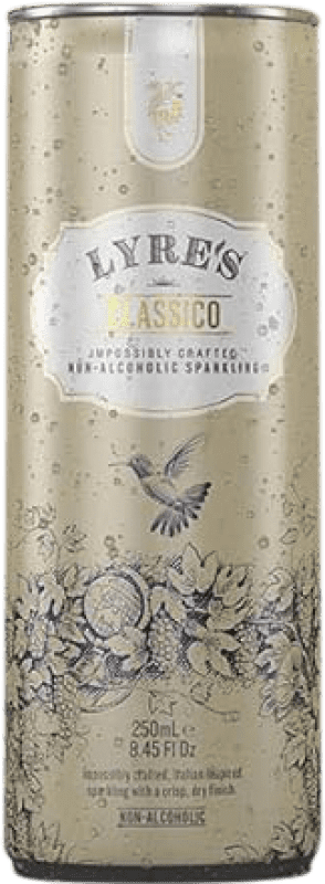 78,95 € Envio grátis | Caixa de 24 unidades Licores Lyre's Classico Premium Países Baixos Garrafa Pequena 25 cl Sem Álcool