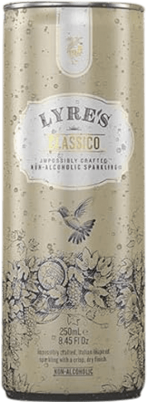 78,95 € Envio grátis | Caixa de 24 unidades Licores Lyre's Clássico, Premium Países Baixos Garrafinha 25 cl Sem Álcool