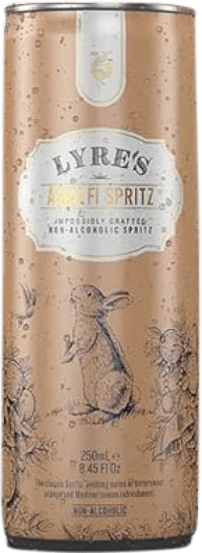 67,95 € Envío gratis | Caja de 24 unidades Aperitivo Bitter Lyre's Amalfi Premium, Spritz Países Bajos Botellín 25 cl Sin Alcohol