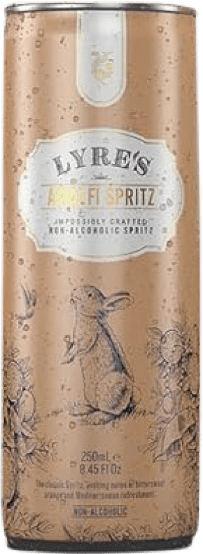 109,95 € Envío gratis | Caja de 24 unidades Licores Lyre's Amalfi Spritz Premium Países Bajos Botellín 25 cl Sin Alcohol