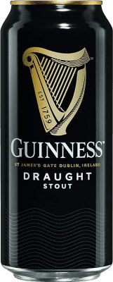 62,95 € 送料無料 | 24個入りボックス ビール Guinness Draft アイルランド アルミ缶 37 cl