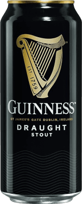 111,95 € Free Shipping | 24 units box Beer Guinness Draught, Stout Ireland Can 37 cl