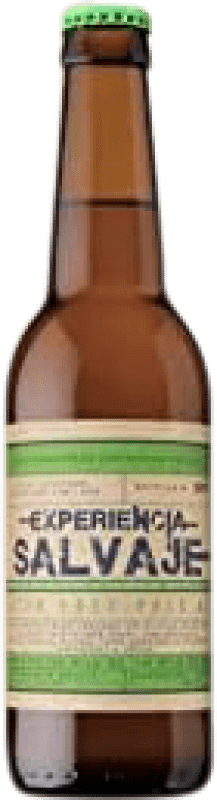 19,95 € 免费送货 | 盒装6个 啤酒 Mica Experiencia Salvaje Pale Ale, Artesanal — 手工艺的 西班牙 三分之一升瓶 33 cl