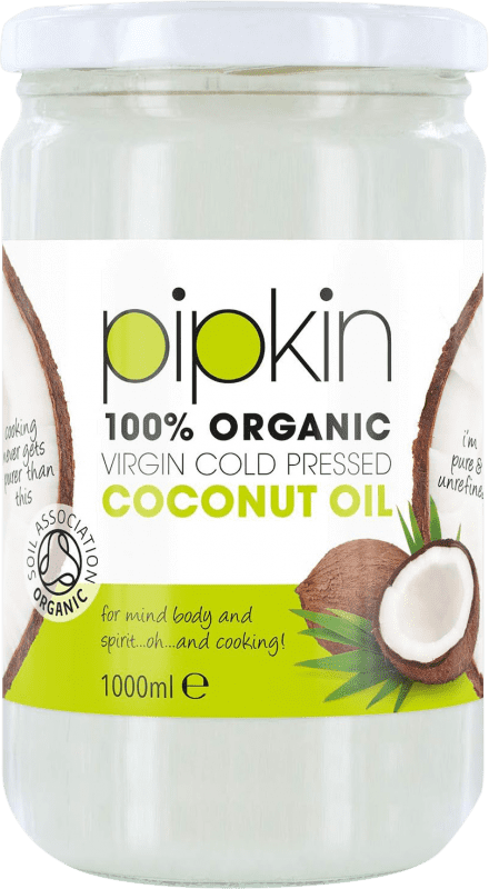 27,95 € 送料無料 | 植物油 Pipkin バージン トルコ Organic — 有機 1 L Coconut — ココナッツ