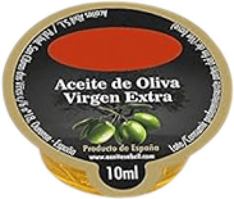 Huile d'Olive Boîte de 40 unités Millas Virgen Extra 1 cl