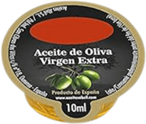 14,95 € Envoi gratuit | Boîte de 40 unités Huile d'Olive Millas HOVE Vierge Extra Espagne Monodose 1 cl