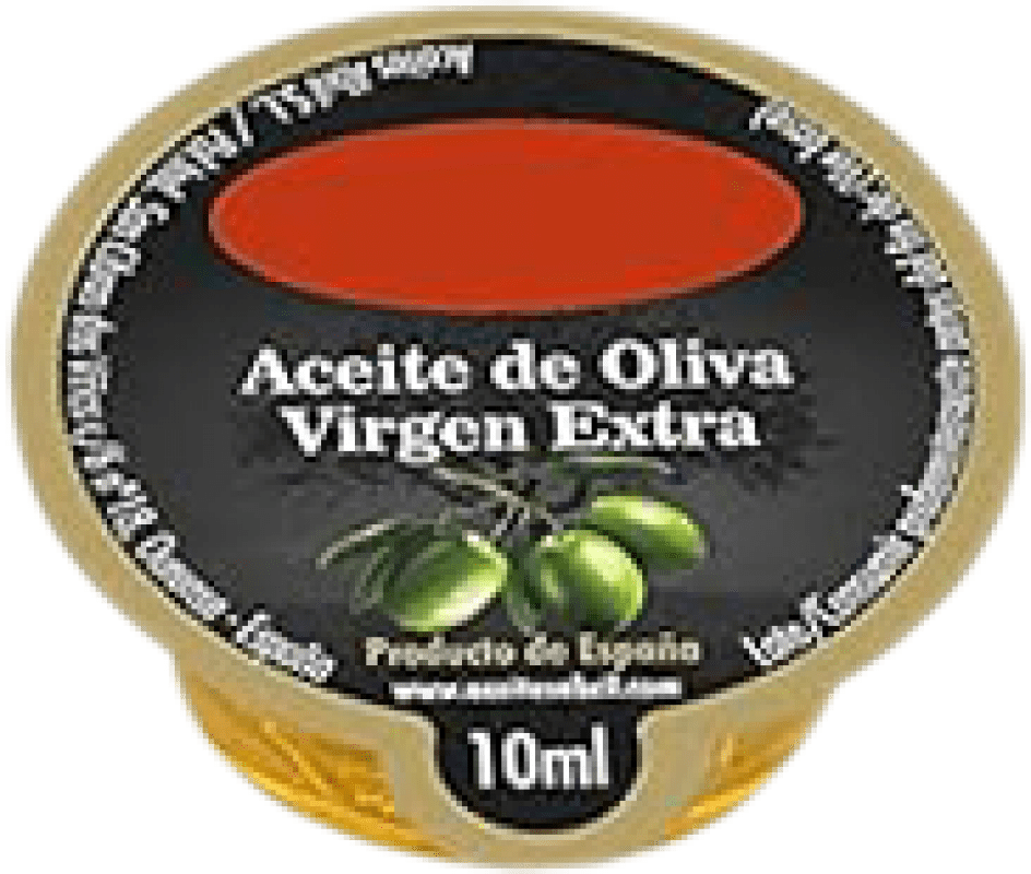 24,95 € Free Shipping | 40 units box Olive Oil Millas Virgen Extra Spain Single Doses 1 cl