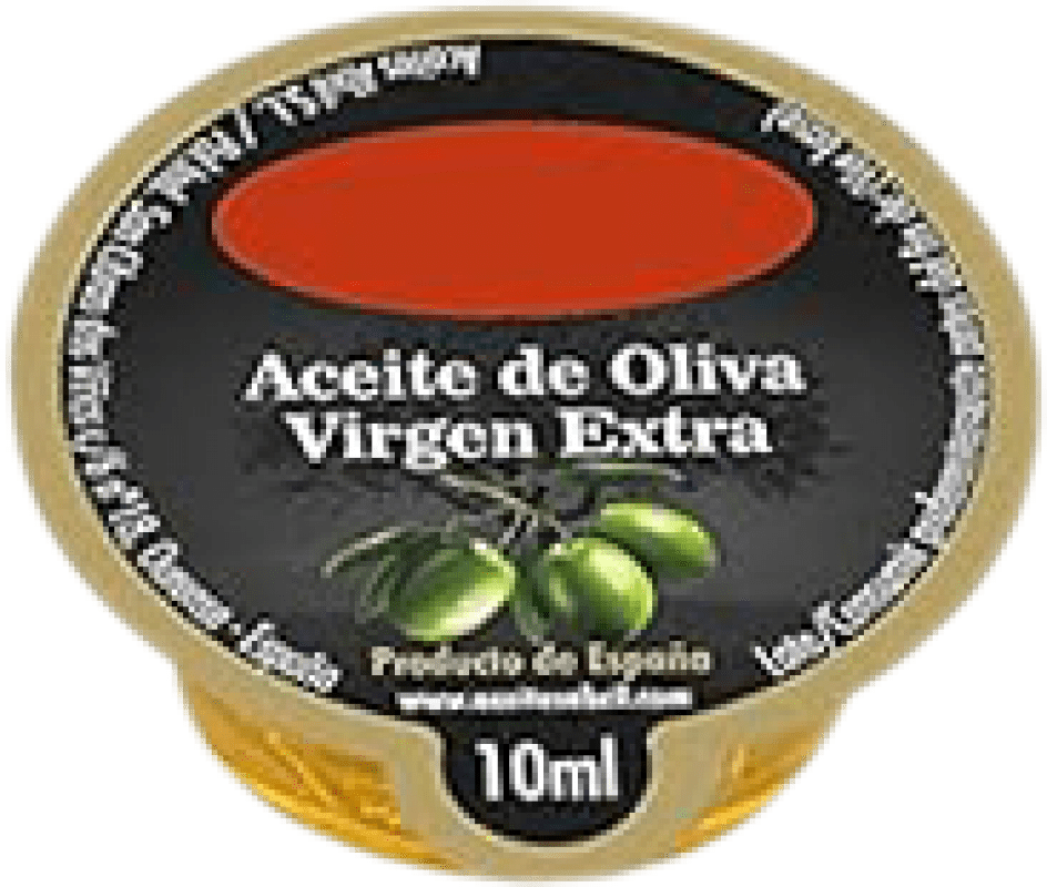 14,95 € Free Shipping | 40 units box Olive Oil Millas EVOO Extra Virgin Spain Single Dose 1 cl