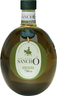28,95 € Envío gratis | Aceite de Oliva Aroma & Tradition Virgen Extra PET España Arbequina Botella 75 cl