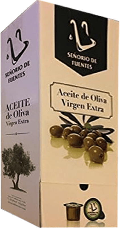 45,95 € Free Shipping | 170 units box Olive Oil Señorío de Fuentes Virgen Extra Spain Single Doses 1 cl