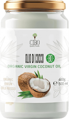 11,95 € 免费送货 | 食用油 Cibo Crudo Coco Virgen sin Refinar Bio 斯里兰卡 瓶子 Medium 50 cl