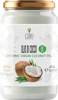 17,95 € Free Shipping | Cooking Oil Cibo Crudo Coco Virgen sin Refinar Bio Sri Lanka Medium Bottle 50 cl