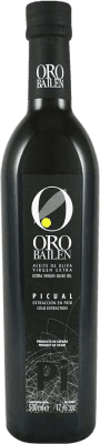 17,95 € Envío gratis | Aceite de Oliva Oro Bailén AOVE Virgen Extra Reserva España Picual Botella Medium 50 cl