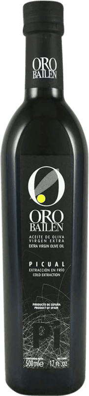 17,95 € Free Shipping | Olive Oil Oro Bailén EVOO Extra Virgin Reserve — Aged Spain Picual Medium Bottle 50 cl