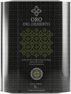 Aceite de Oliva Oro del Desierto Virgen Extra Coupage Picual, Arbequina y Hojiblanca 3 L