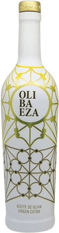 28,95 € Spedizione Gratuita | Olio d'Oliva Olibaeza Patrimonio Gold — Edizione Oro, Premium, EVO Extra Vergine Spagna Bottiglia Medium 50 cl