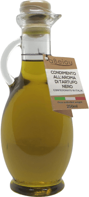 33,95 € Envío gratis | Aceite de Oliva ‎aBeiou Virgen Extra Trufa Negra Artesano Italia Botellín 25 cl