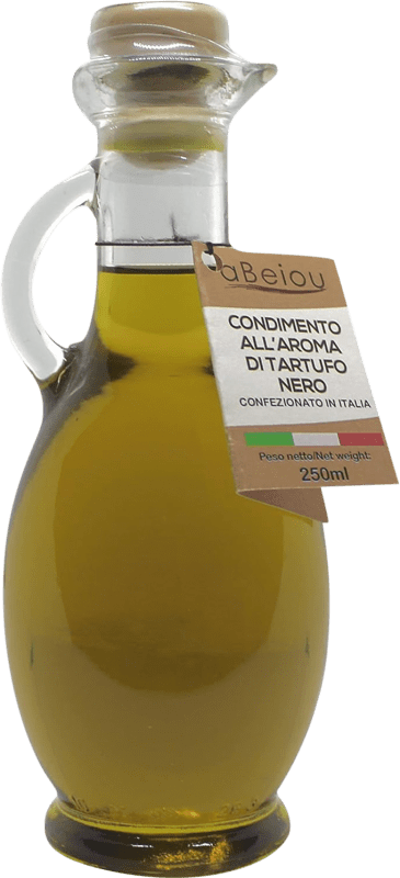 33,95 € Envío gratis | Aceite de Oliva aBeiou Artesanal, AOVE Virgen Extra Italia Botellín 25 cl Trufa Negra