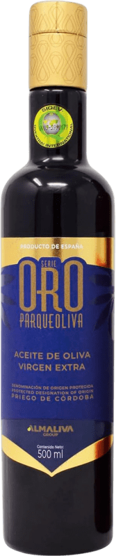 Azeite de Oliva Parqueoliva Virgen Extra Serie Oro Hojiblanca Picuda Espanha Picual, Hojiblanca Garrafa Medium 50 cl