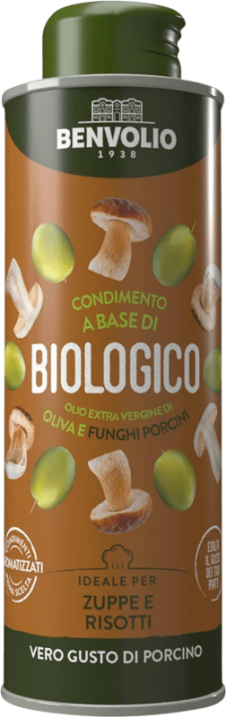 19,95 € Envoi gratuit | Huile d'Olive Benvolio 1938 Virgen Extra Aromatizado de Hongos Porcini Italie Petite Bouteille 25 cl