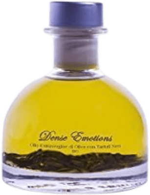 51,95 € Envío gratis | Aceite de Oliva Guiuliano Tartufi Llauna Dense Emotions Virgen Extra Trufas Negras Orgánico Italia Botellín Miniatura 10 cl