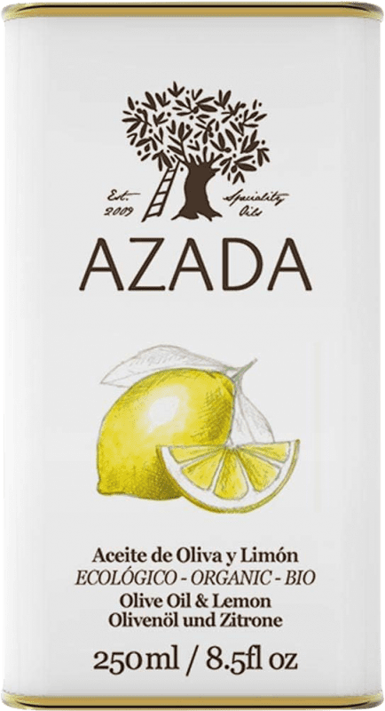 12,95 € Free Shipping | Olive Oil Azada Spain Can 25 cl Limón — Lemon