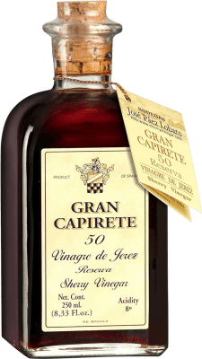 7,95 € Envío gratis | Vinagre Páez Lobato Gran Capirete Reserva D.O. Jerez-Xérès-Sherry Andalucía España Botellín 25 cl