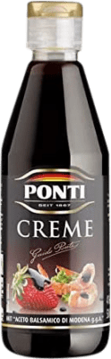 28,95 € Free Shipping | 2 units box Vinegar Ponti Balsamic, Crème — Cream D.O.C. Modena Italy Small Bottle 20 cl