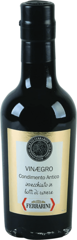 22,95 € Free Shipping | Vinegar Ferrarini Antico Old Condimento — Condiment, Barrel Oak Italy Small Bottle 25 cl