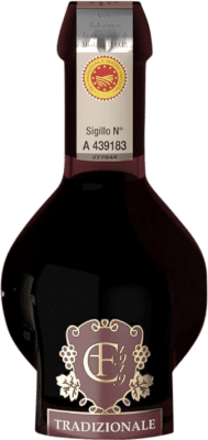 97,95 € Envio grátis | Vinagre Cazzola Fiorini Famiglia Fiorini Tradicional Balsamico Carvalho D.O.C. Modena Itália 12 Anos Garrafa Miniatura 10 cl