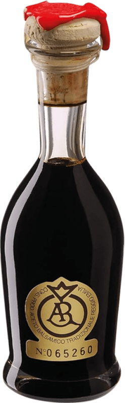 159,95 € 免费送货 | 醋 Ferrarini Gold — 金色版, 传统, Balsamico — 香醋 I.G.T. Emilia Romagna 意大利 25 岁 小瓶装 10 cl