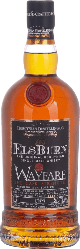 136,95 € Бесплатная доставка | Виски из одного солода Hercynian Elsburn Wayfare The Cask Strength Batch Nº 001 Германия бутылка 70 cl