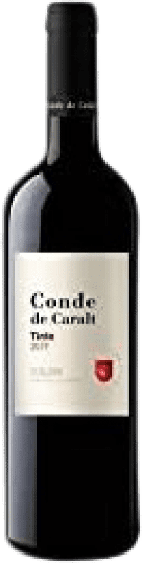 7,95 € Free Shipping | Red wine Conde de Caralt Catalonia Spain Tempranillo, Merlot, Cabernet Sauvignon Bottle 75 cl