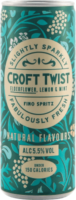 3,95 € Envoi gratuit | Boissons et Mixers González Byass Croft Twist Fino Spritz Espagne Boîte 25 cl