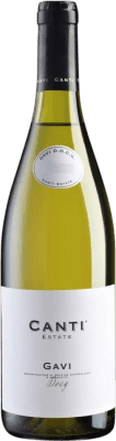 15,95 € 免费送货 | 白葡萄酒 Canti Seco — 干型 D.O.C.G. Cortese di Gavi 皮埃蒙特 意大利 Cortese — 科尔泰塞 75 cl