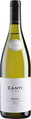 15,95 € Envoi gratuit | Vin blanc Canti Blanco Sec D.O.C.G. Cortese di Gavi Piémont Italie Cortese Bouteille 75 cl