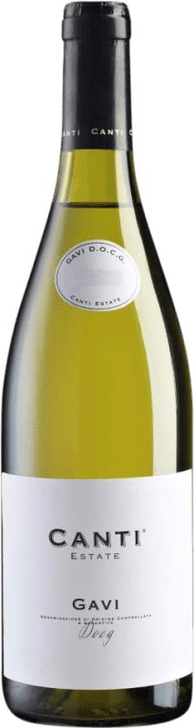15,95 € 免费送货 | 白葡萄酒 Canti Seco — 干型 D.O.C.G. Cortese di Gavi 皮埃蒙特 意大利 Cortese — 科尔泰塞 75 cl