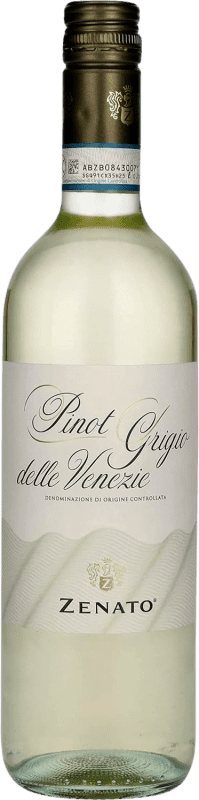 22,95 € Envio grátis | Vinho branco Cantina Zenato I.G.T. Delle Venezie Venecia Itália Pinot Cinza Garrafa 75 cl