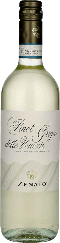 15,95 € Envio grátis | Vinho Branco Cantina Zenato I.G.T. Delle Venezie Venecia Itália Pinot Cinzento Garrafa 75 cl