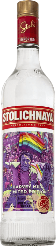 16,95 € 送料無料 | ウォッカ Stolichnaya Stoli LGTB 限定版 ロシア連邦 70 cl