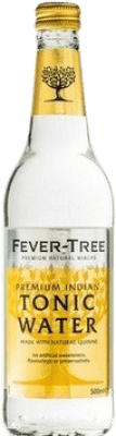 24,95 € 免费送货 | 盒装6个 碳酸饮料 Fever-Tree Indian — 印度 英国 中瓶装 50 cl Tonic Water — 奎宁水