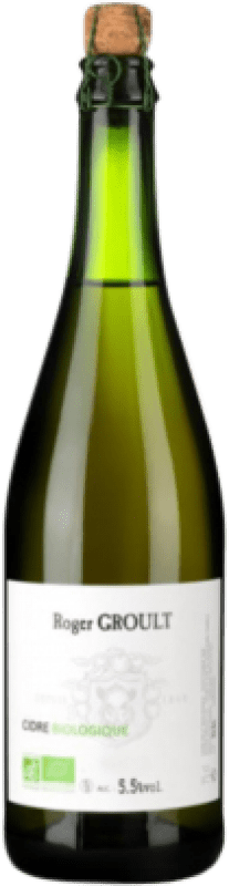 16,95 € Бесплатная доставка | Сидр Roger Groult Ecológica I.G.P. Calvados Pays d'Auge Франция бутылка 75 cl