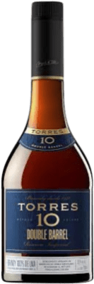 17,95 € Бесплатная доставка | Бренди Torres Double Barrel Каталония Испания 10 Лет бутылка 70 cl